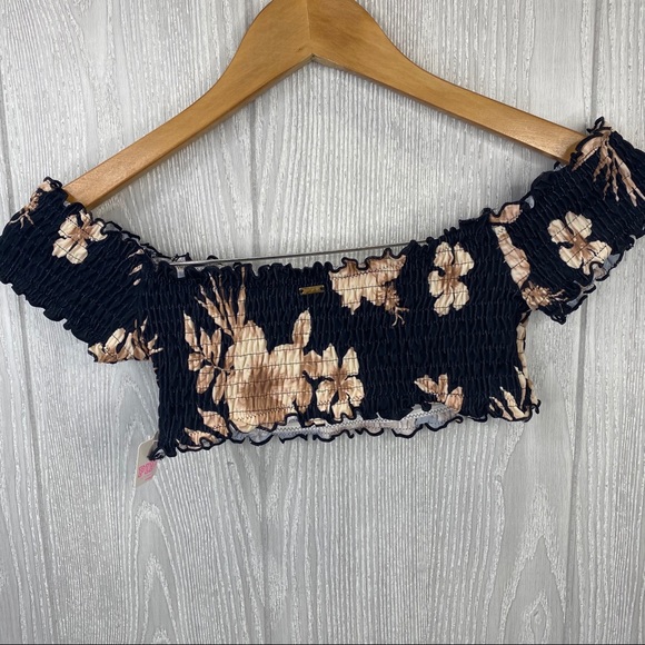 Pink Victoria Secret Swim Top Off the Shoulder - Picture 3 of 5